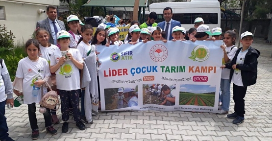 "Lider Çocuk Tarım Kampı Projesi" Başladı