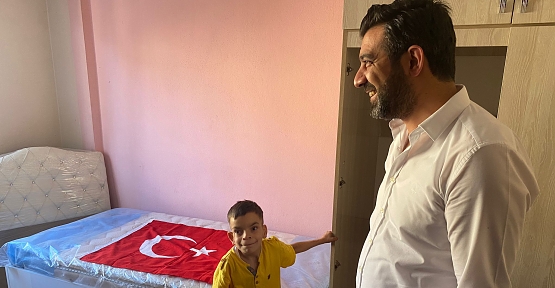 AK Parti Siirt İl Başkanı Av. Ekrem Olgaç , 12 Yaşındaki Çocuğun Hayalini Gerçekleştirdi