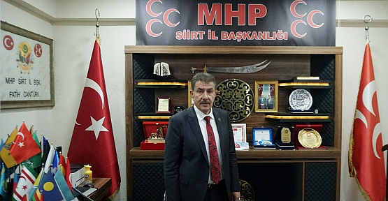 MHP İl Başkanı Fatih Cantürk’ten “15 Temmuz Demokrasi Zaferi ve Şehitleri Anma Günü” Mesajı