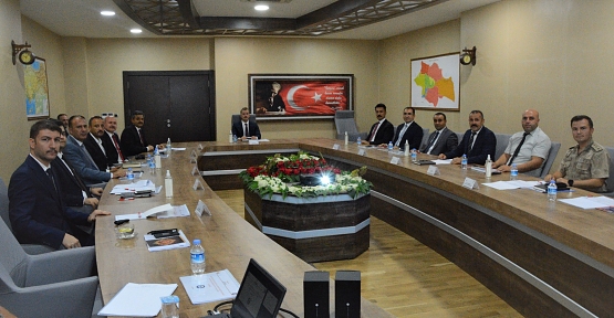 Üniversite Güvenlik Koordinasyon Toplantısı Vali Vekili Fatih Kurt Başkanlığında Yapıldı