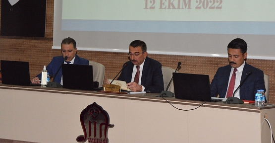 İl Koordinasyon Kurulu Toplantısı Vali Hacıbektaşoğlu Başkanlığında Yapıldı