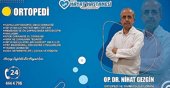 Dr. Nihat Gezgin, Kas Yırtılması ve Tedavisi Hakkında Bilgi Verdi