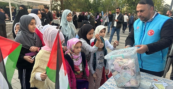 Siirt Müftülüğünün Filistin Kermesinin 3 Gününde 600 Bin TL Toplandı