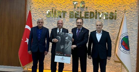 Belediye-İş Sendikası Siirt Şube Başkanı Halit Akınay’dan Vali Kızılkaya’ya Ziyaret