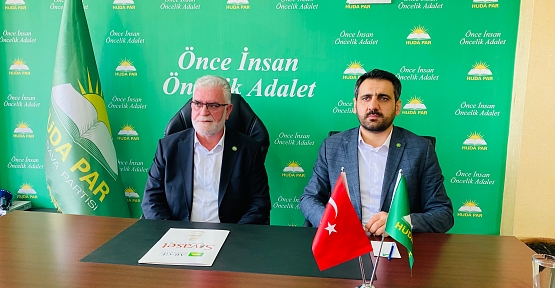 Hüda-Par Siirt Belediye Başkan Adayı Abdurrahman Özcan Projelerini Tanıttı