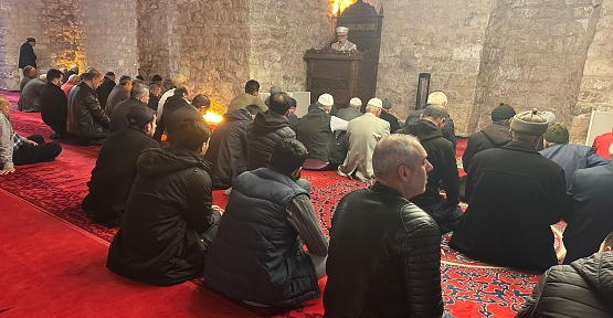 Siirt’te Camiilerde Ramazanın İlk Cuması Kılındı