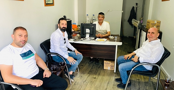 Süleyman Geyik, Medya Siirt Büromuzu Ziyaret Etti