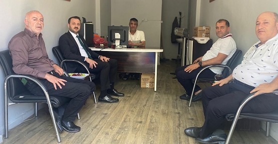 AK Parti İl Başkanı Özturan’dan Medya Siirt’e Ziyaret
