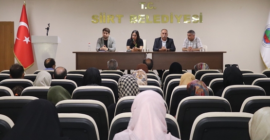Siirt Belediyesi Çölyak Hastaları İçin Bilgilendirme Toplantısı Düzenledi