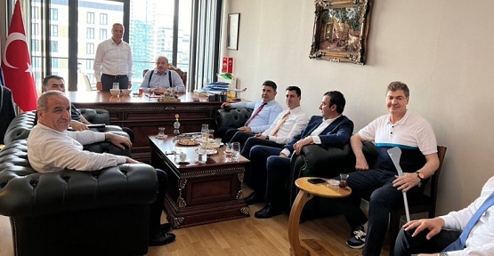 Osman Ören, Prof.Dr. Mustafa Şentop’u Ankara’daki Ofisinde Ağırladı