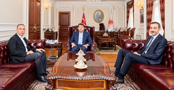 Osman Ören, Adalet Bakanı Yılmaz Tunç’u Ziyaret Etti