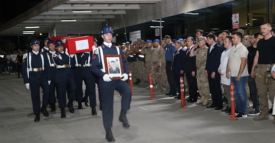 Siirt’te Vefat Eden Uzman Çavuş Bahri Erciyes Dualarla Ebediyete Uğurlandı