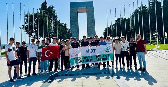 Vali Dr. Kemal Kızılkaya'dan Söz Alan Öğrenciler Çanakkale'deydi