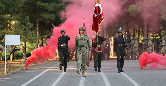 Siirt/Orgeneral Salih Omurtak Kışlasında “Komuta ve Sancak Devir Teslim Töreni"Düzenlendi