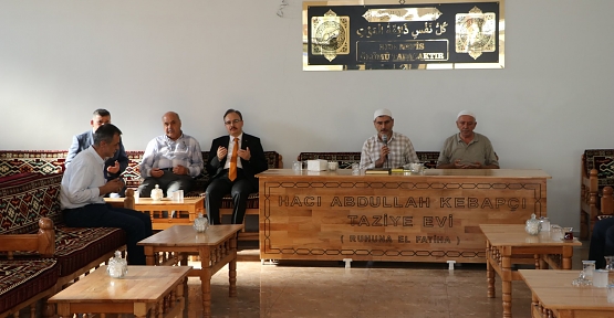 Vali Kızılkaya’dan Acar Ailesine Taziye Ziyareti 