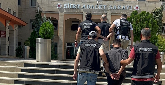 Siirt’te Peynir Bidonlarında “Skunk” Saklayan Uyuşturucu Tacirleri Yakalandı