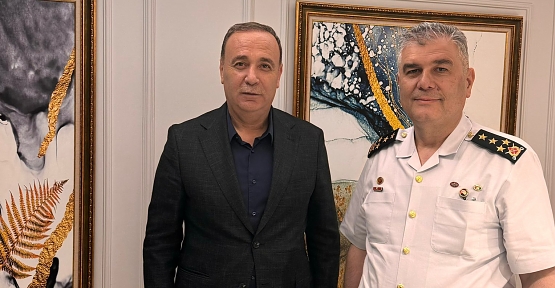 Osman Ören, Jandarma Genel Komutanı Orgeneral Ali Çardakcı’yı Ziyaret Etti