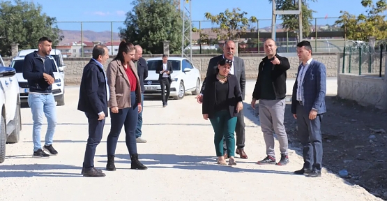 Siirt Belediye Eş Başkanları Alağaş ve Kaysi, Saha Çalışmalarını Yerinde İnceledi