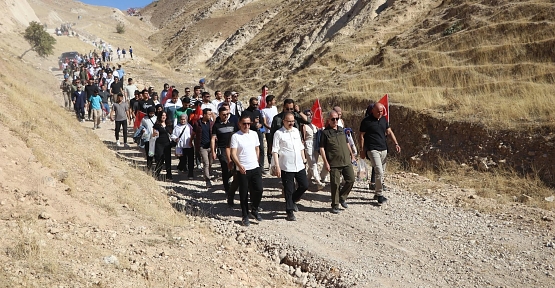 Siirt’te Tarihi 3500 yıllık 'Akabe”Yolu’nda "Doğa Yürüyüşü" Etkinliği Düzenlendi