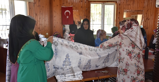 Siirt Belediyesi’nden Kadınlara Dikiş Nakış Kursu