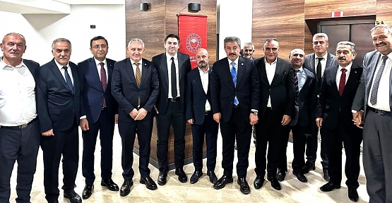 Ergün Demirhan, Tarım ve Orman Bakan Yardımcısı Dr. Ahmet Bağcının Katılımı İle “Tarımda Yeni Dönem”  Toplantısına Katıldı