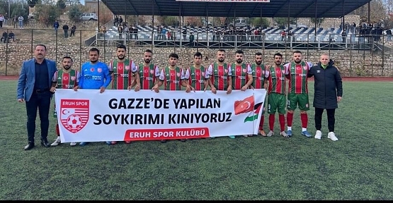 Eruh Spor Gazze’yi Unutmadı