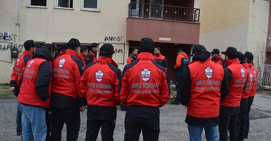 Siirt Umut Kervanı Arama Kurtarma Ekibini Kurdu