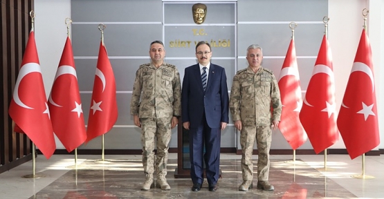 Tümgeneral Murat Bulut’tan Siirt Valisi Dr. Kemal Kızılkaya’ya Ziyaret