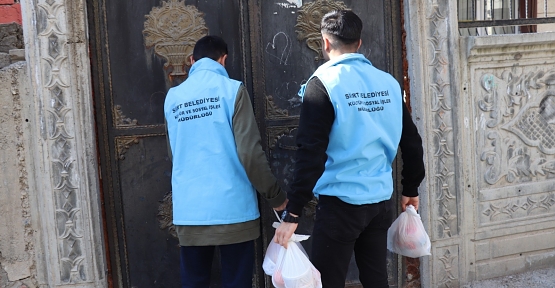 Siirt Belediyesi’nden Hasta ve Yaşlılara Sıcak Yemek Hizmeti!