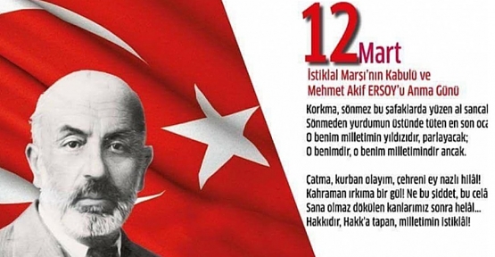 Siirt’te 12 Mart İstiklal Marşı’nın Kabulü ve Mehmet Akif Ersoy’u Anma Günü Etkinliği Düzenlenecek