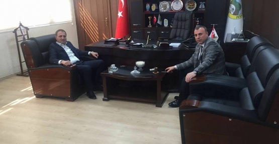 Başkan Özcan, Kurtalan Belediye Başkanı Karaatay'a Ziyaret