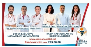 Kadın Doğum Uzmanı Esra Uslan ve Çocuk Doktoru Gökhan Uslan Özel Asema Hospital'da