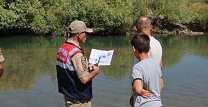 Siirt’te Jandarmadan Boğulmalara Karşı Uyarı