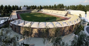 Siirt Atatürk Stadına Ek 3 Bin Kişilik Tribün