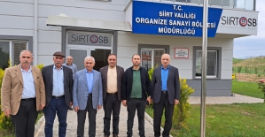 AK Parti Milletvekili Adayı Mervan Gül, Siirt OSB’yi Ziyaret Etti