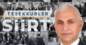 AK Parti Siirt Milletvekili Mervan Gül Teşekkür Mesajı Yayınladı