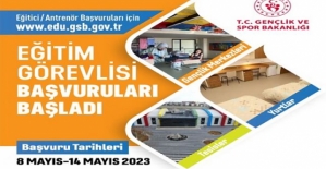 Siirt'te Eğitim Görevlisi/Antrenör Başvuruları 8 Mayıs'ta Başlıyor