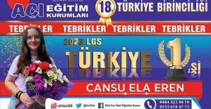 Cansu Ela Eren, LGS'de Türkiye Birincisi Oldu