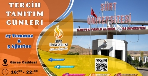 Siirt Üniversitesi Tercih ve Tanıtım Günleri Başlıyor 