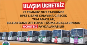 Siirt Belediyesi Otobüsleri, KPSS’ ye Gireceklere Ücretsiz