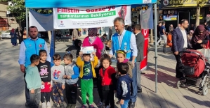 Siirtli Minikler Kumbaralarını Filistin İçin Açtı