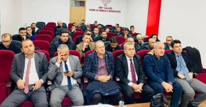 Siirt'te Tarım Sigortaları Konusunda Bilgilendirme Toplantısı Yapıldı