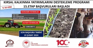 Siirt’te Kırsal Kalkınma Yatırımları Programına Başvurular Başladı