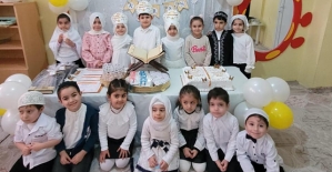 Siirt’te Minikler Kur'an'a Geçmenin Sevincini Yaşadı