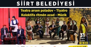 Siirt Belediyesi'nden Müzik ve Tiyatro Gösterisi