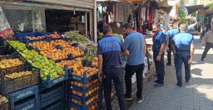 Siirt Belediyesi Zabıta Müdürlüğü'nden Kaldırım İşgali Denetimleri