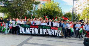 Siirt’te “Soykırıma Lanet Direnişe Selam” Yürüyüşü Düzenlendi