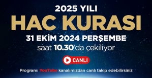 2025 Hac Kurası Yarın Çekiliyor