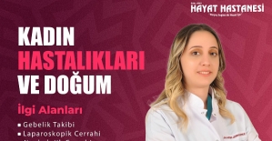 Doktor Öğretim Üyesi Kadın Doğum Uzmanı  Fatma Zehra Kurnuç,  Özel Siirt Hayat Hastanesinde