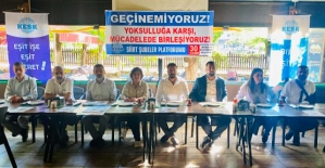 KESK, Siirt'ten “Geçinemiyoruz” Mitingine Davet